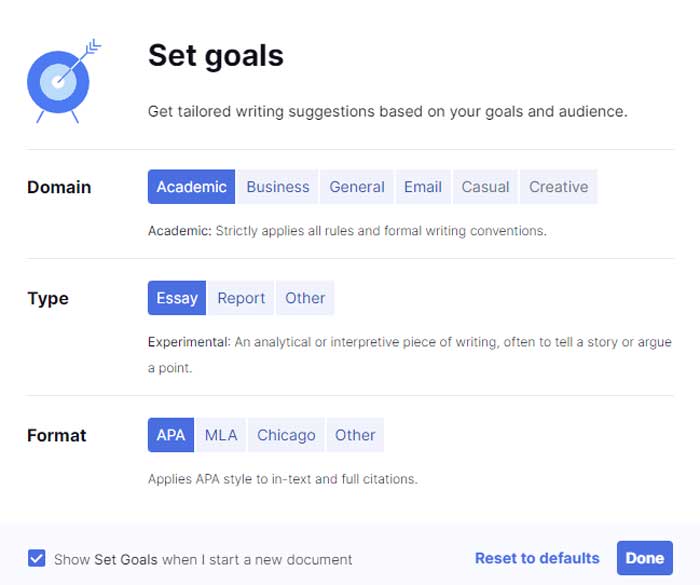 Domain akademik grammarly premium