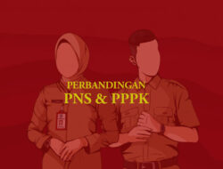 Perbandingan Jumlah PNS dan PPPK di Indonesia 2021-2024