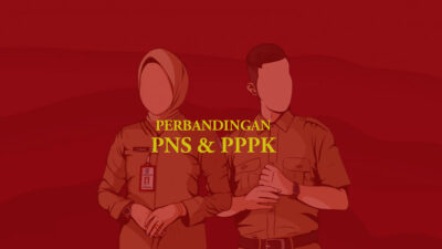 Perbandingan Jumlah PNS dan PPPK di Indonesia 2021-2024