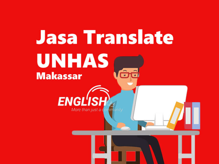 jasa penerjemah bahasa inggris di unhas
