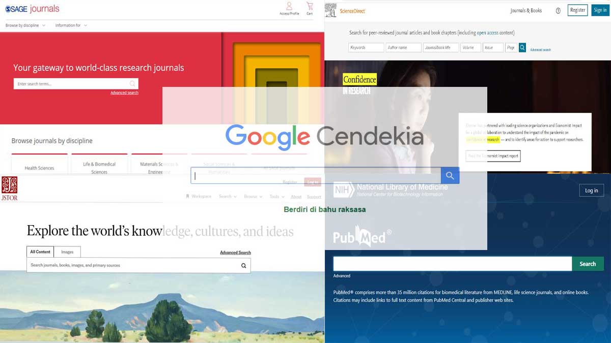 web cari jurnal internasional